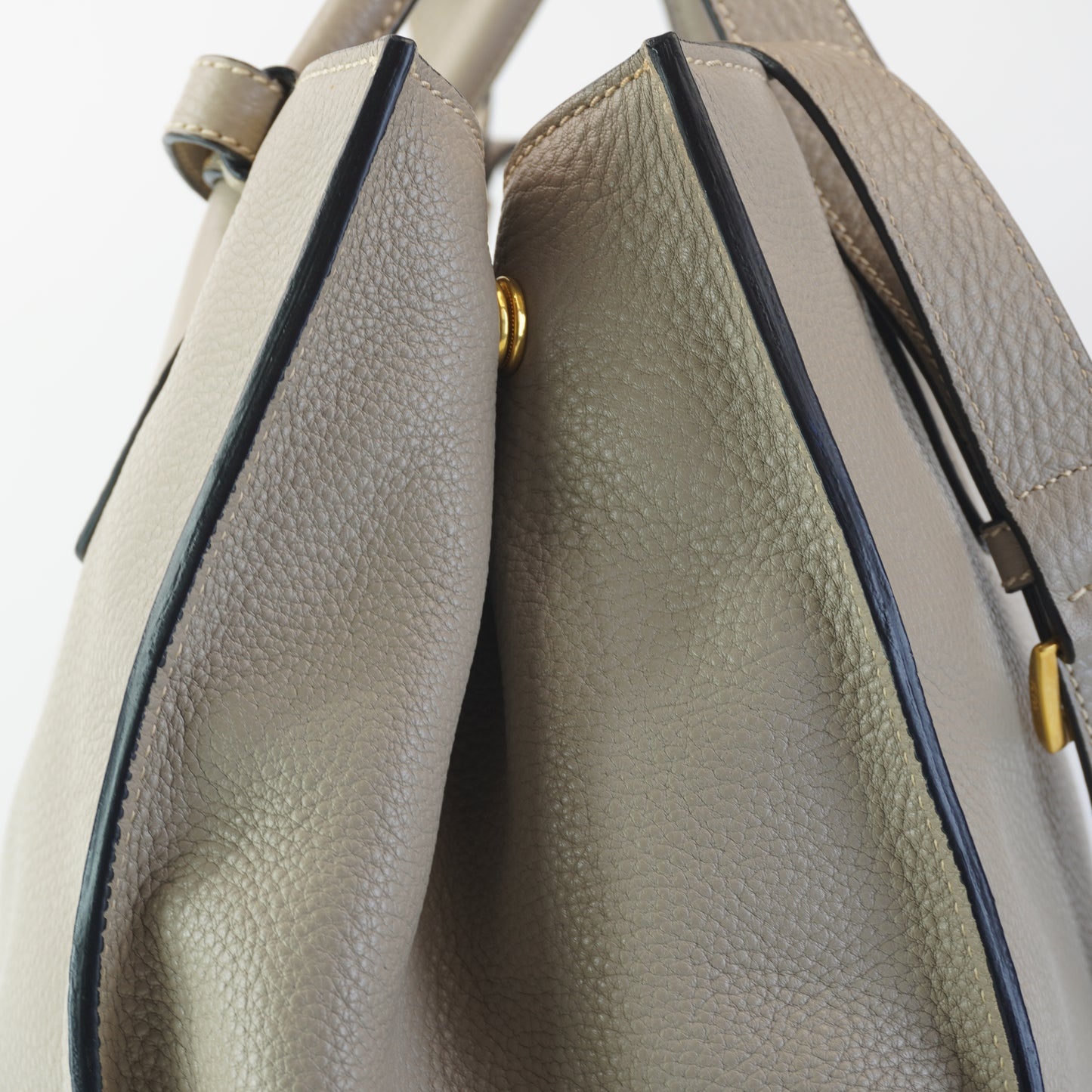 Prada Vitello Diano Tote Beige