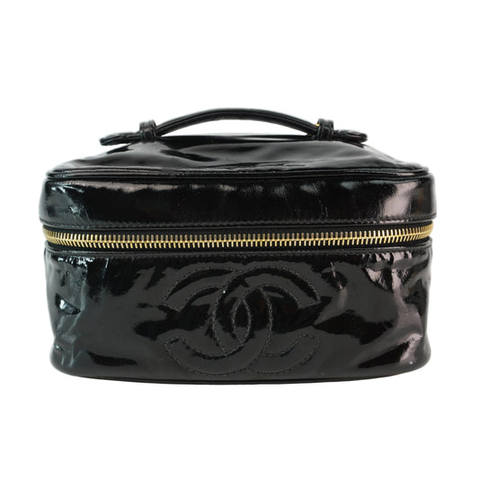 Chanel Enamel Vanity Black