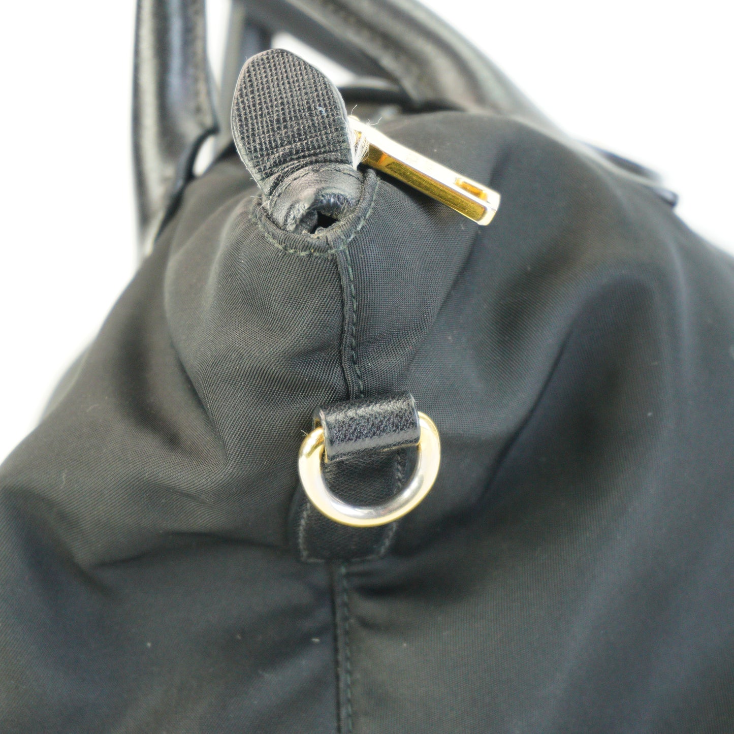 Prada Tessuto Nylon Black Medium GHW