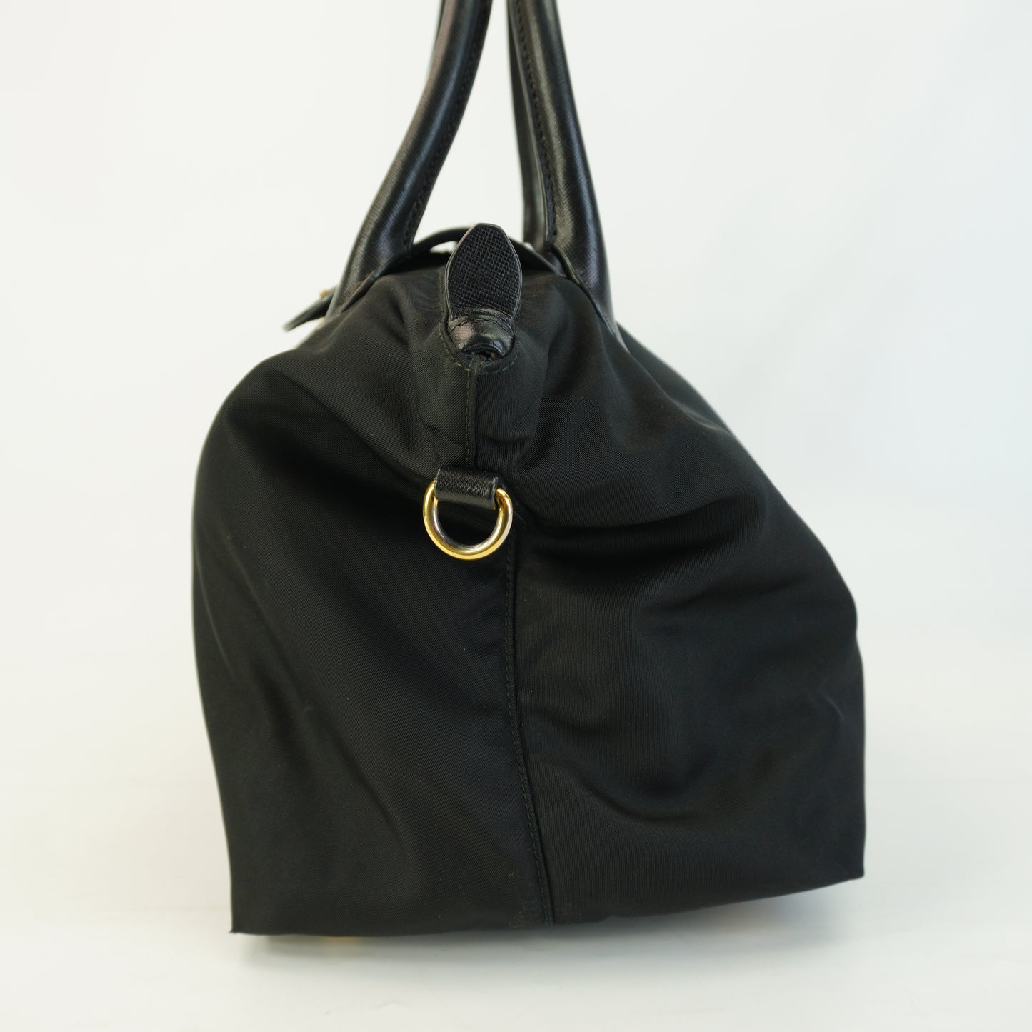 Prada Tessuto Nylon Black Medium GHW