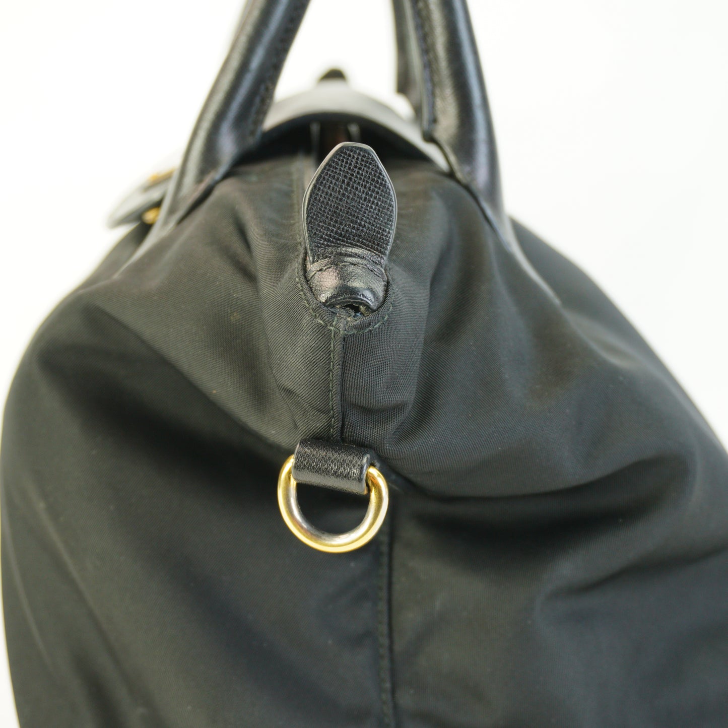 Prada Tessuto Nylon Black Medium GHW