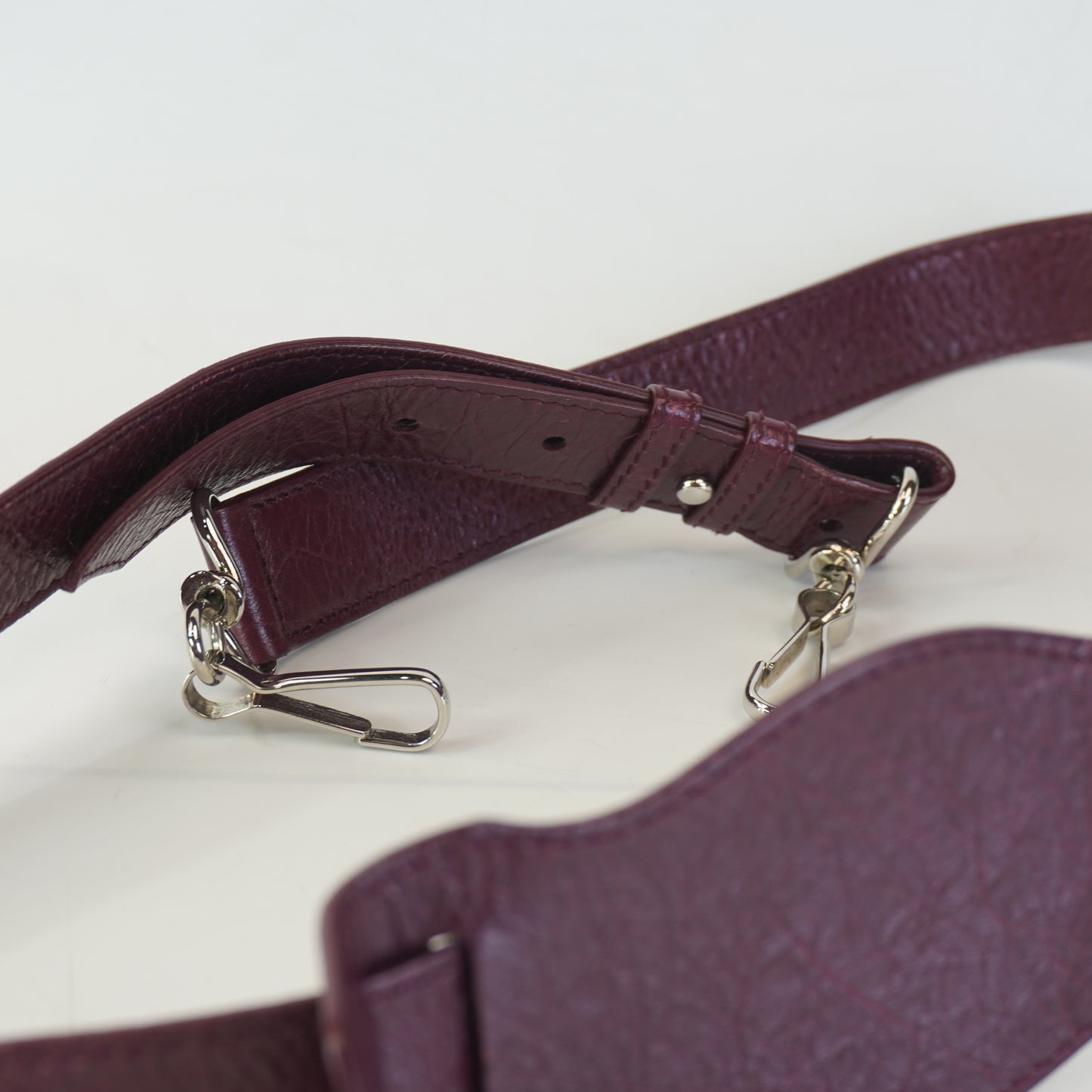Balenciaga Mini Le City Dark Burgundy