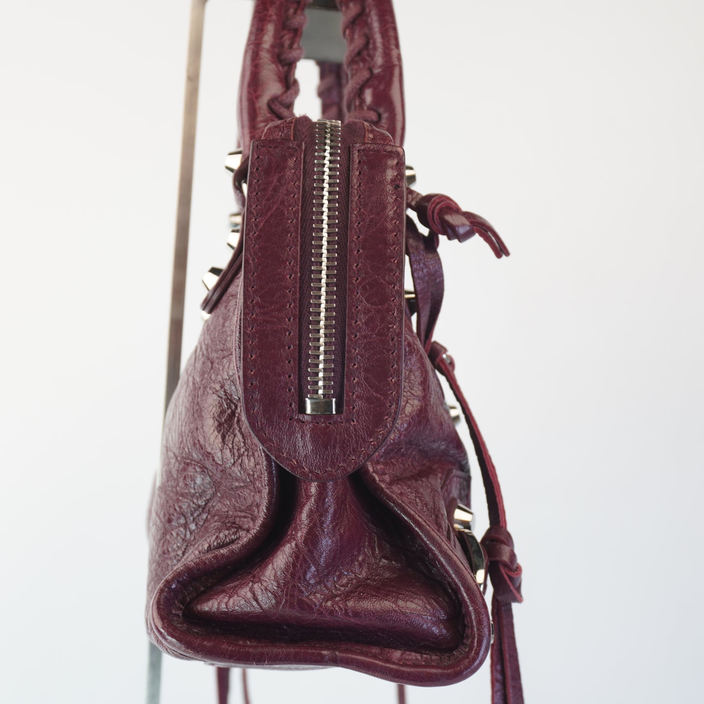 Balenciaga Mini Le City Dark Burgundy