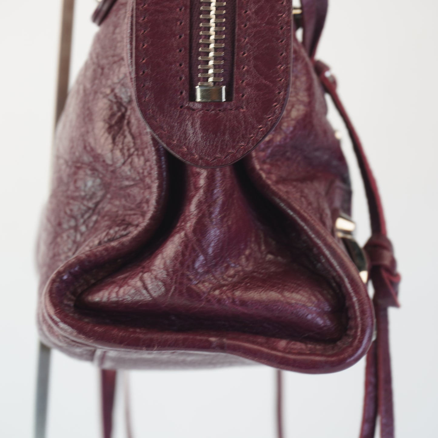 Balenciaga Mini Le City Dark Burgundy