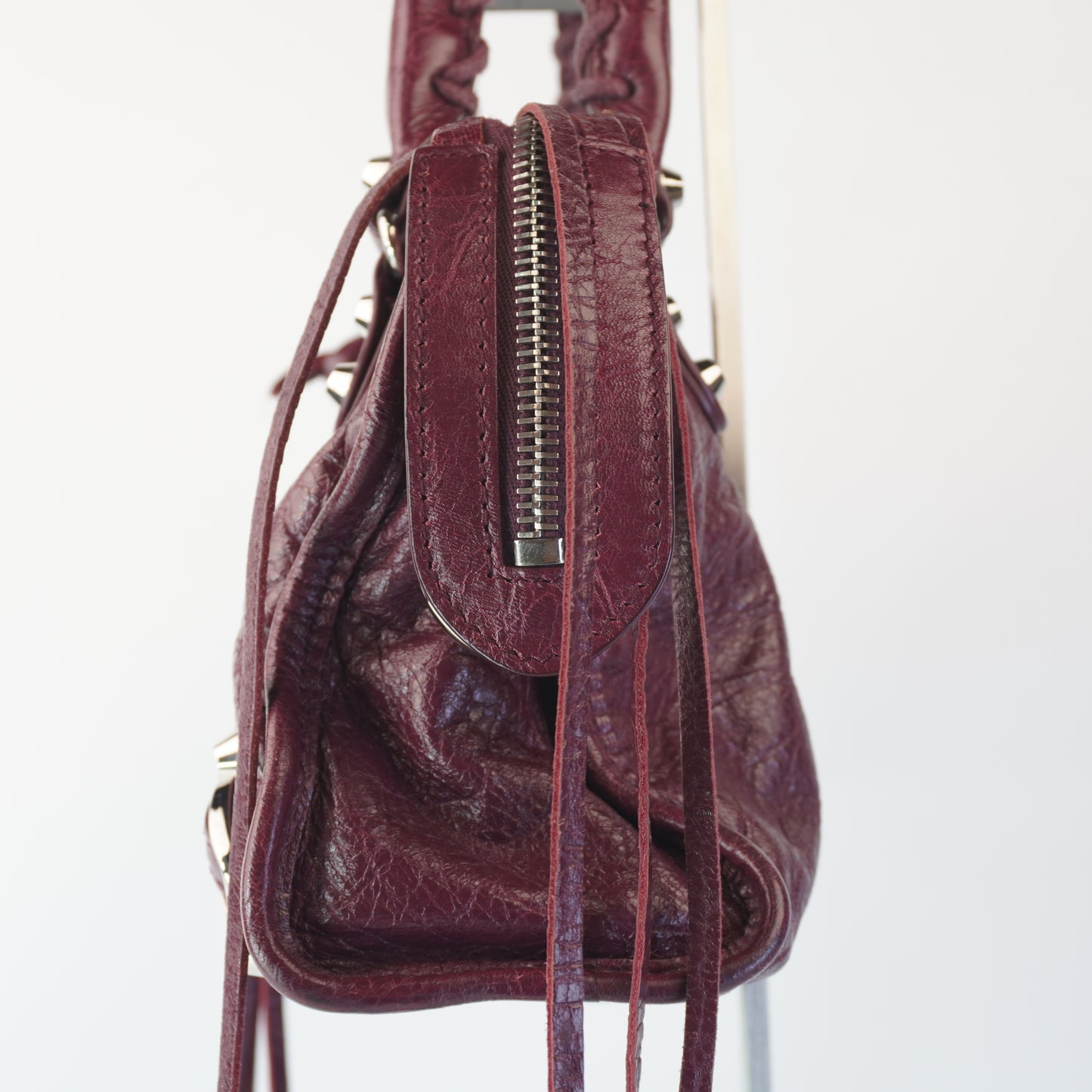 Balenciaga Mini Le City Dark Burgundy