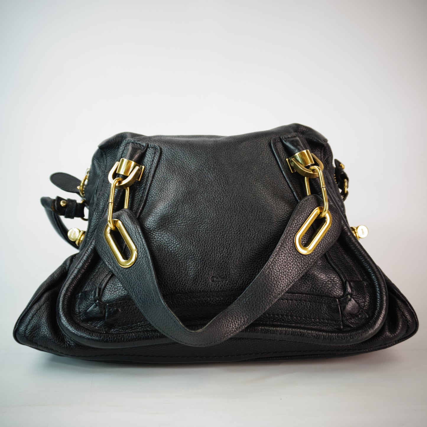 Chloe Paraty Black Small GHW