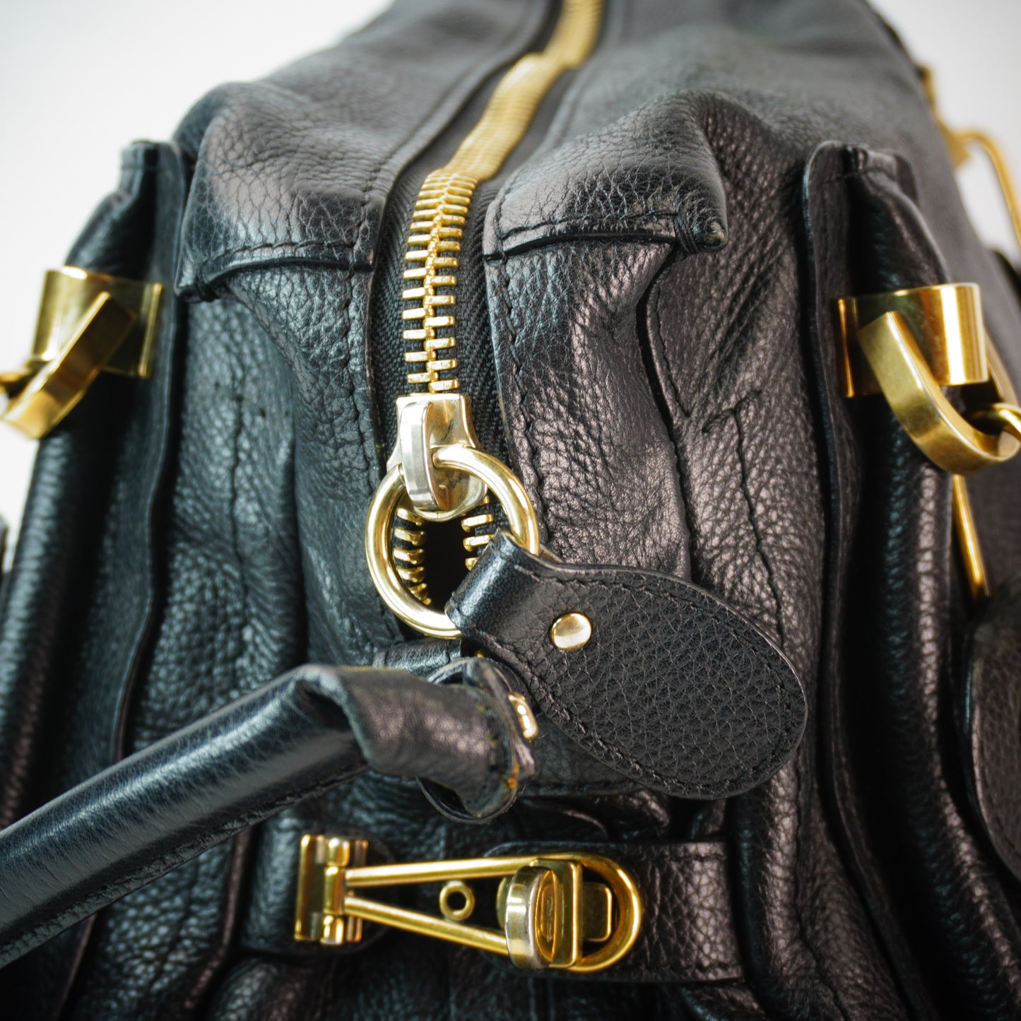 Chloe Paraty Black Small GHW