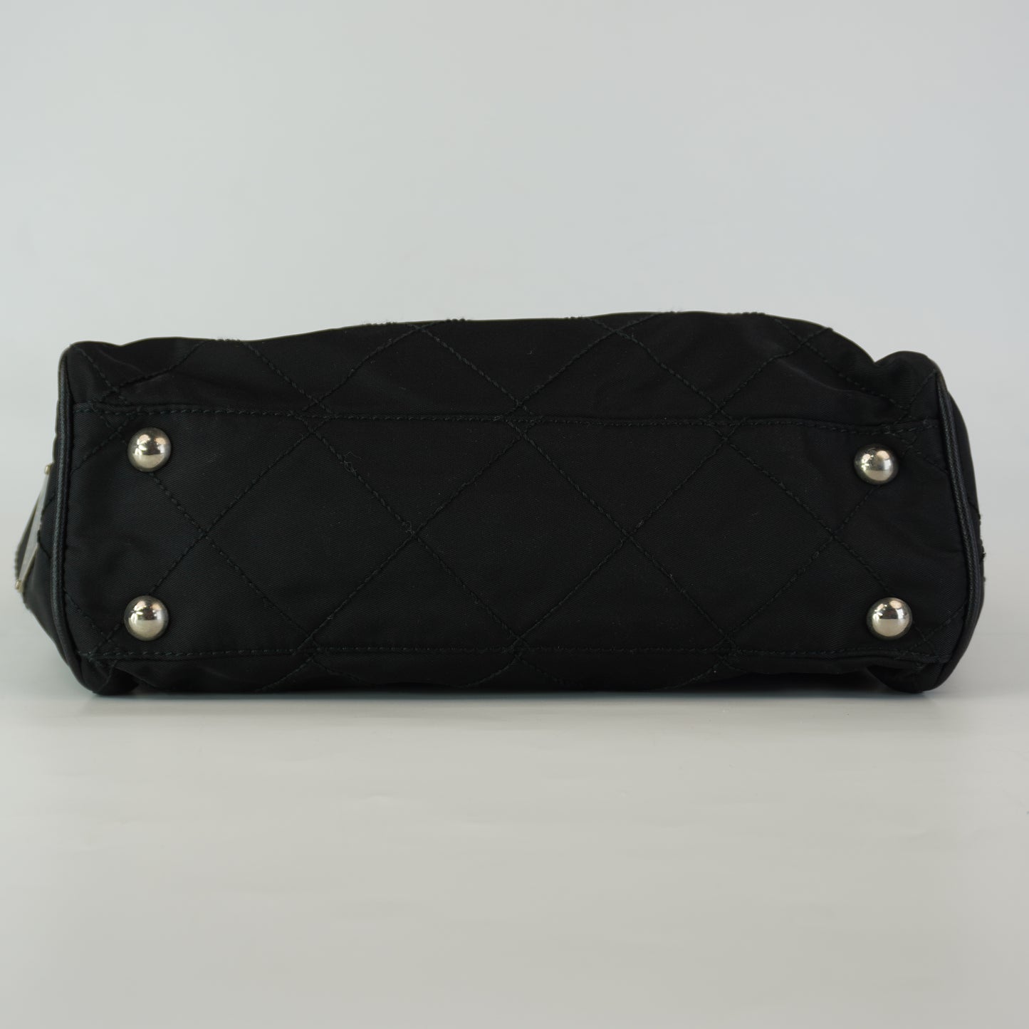 Prada Quilted Nylon Chain Shoulder Bag