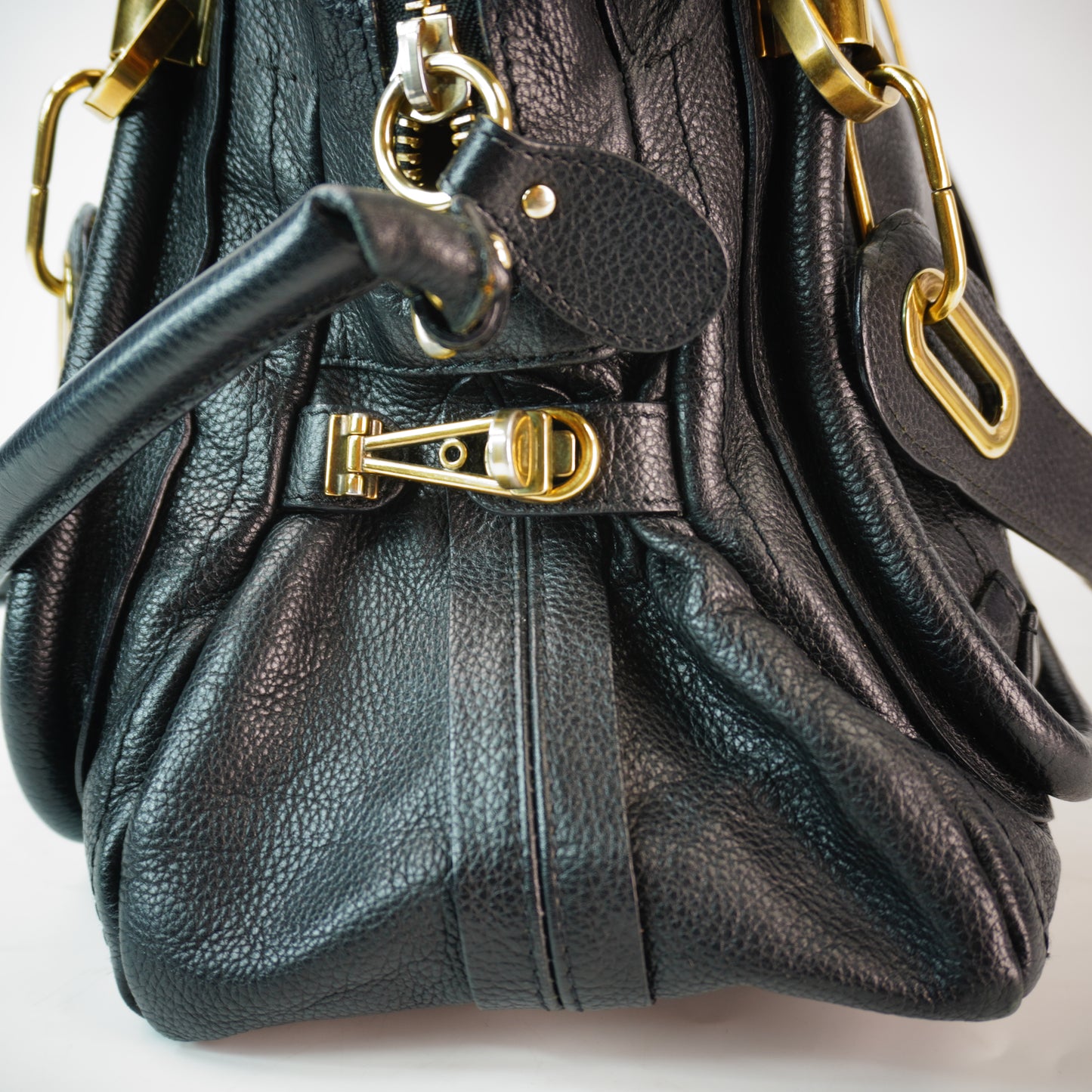 Chloe Paraty Black Small GHW