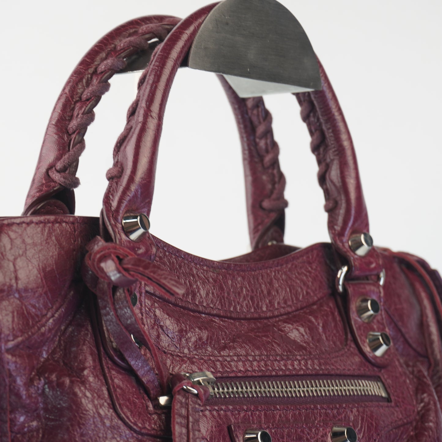 Balenciaga Mini Le City Dark Burgundy