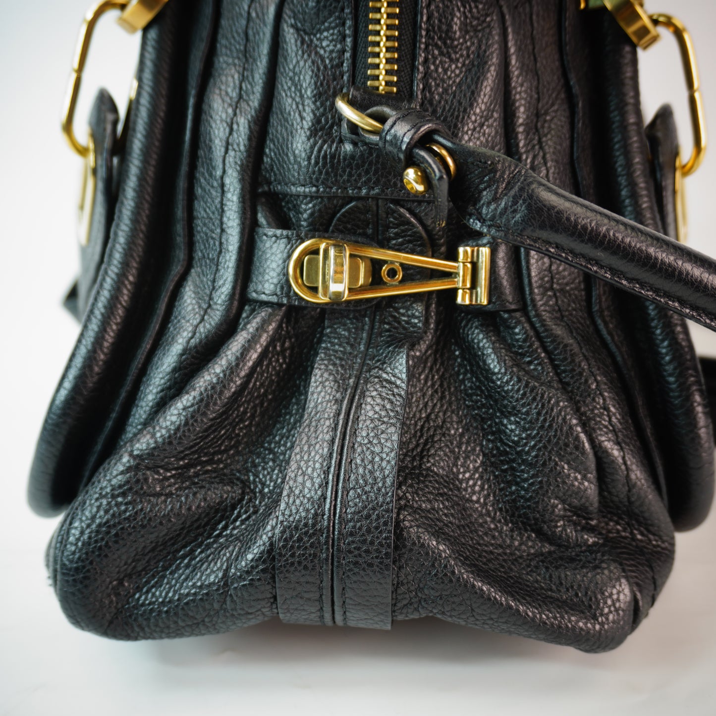 Chloe Paraty Black Small GHW