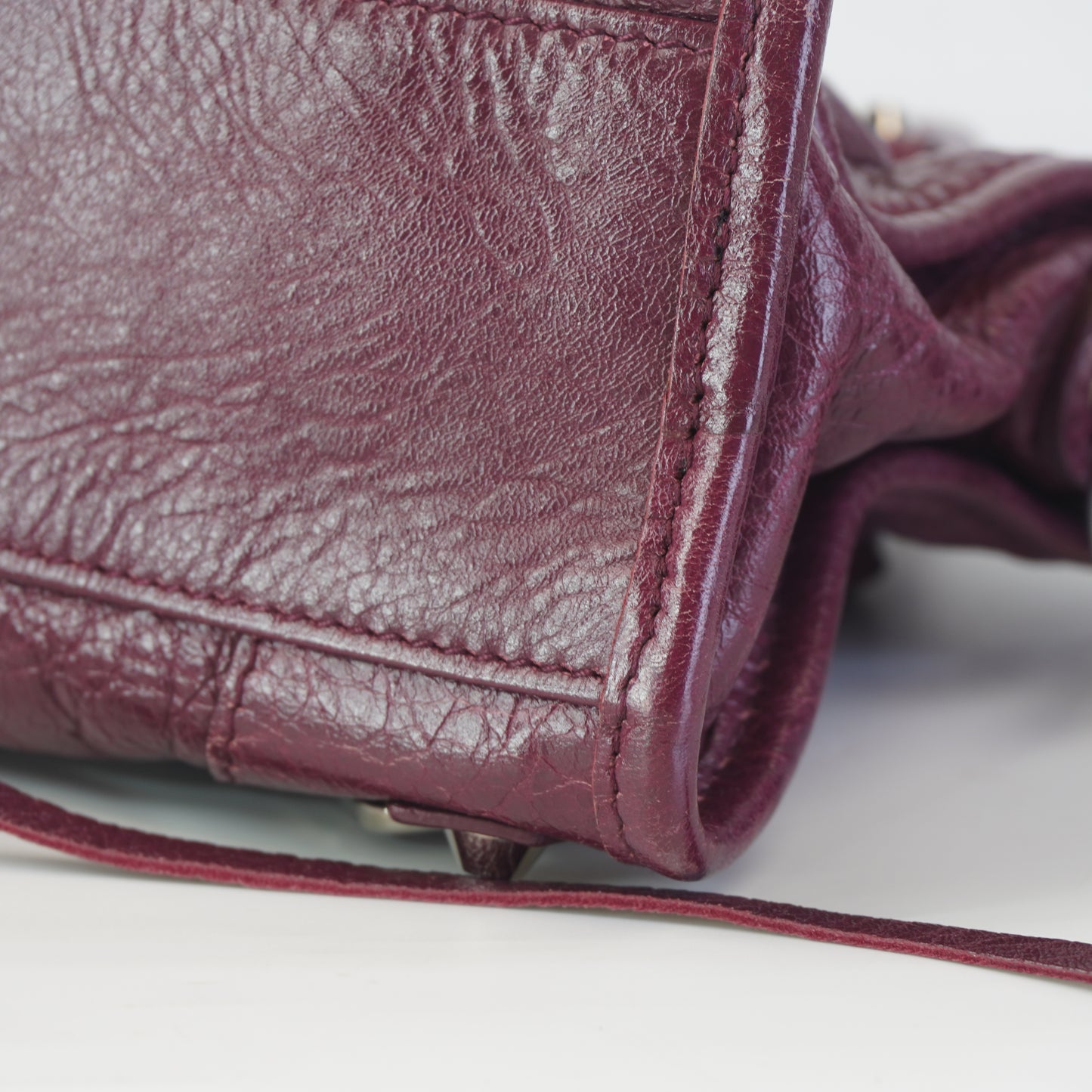 Balenciaga Mini Le City Dark Burgundy