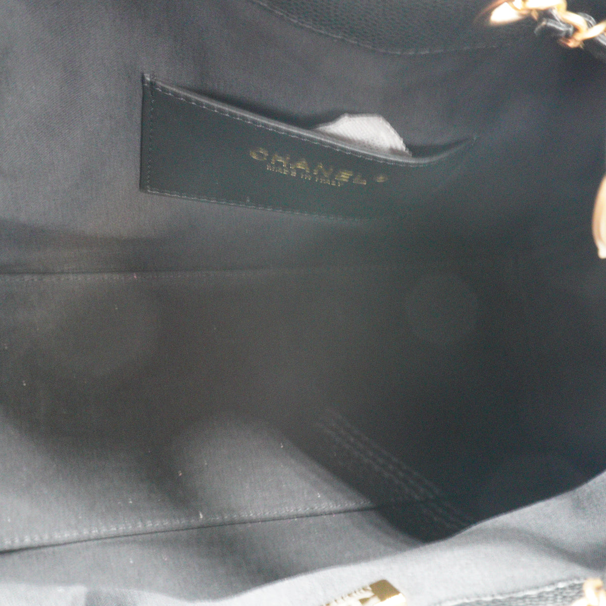 Chanel C25 Black GHW