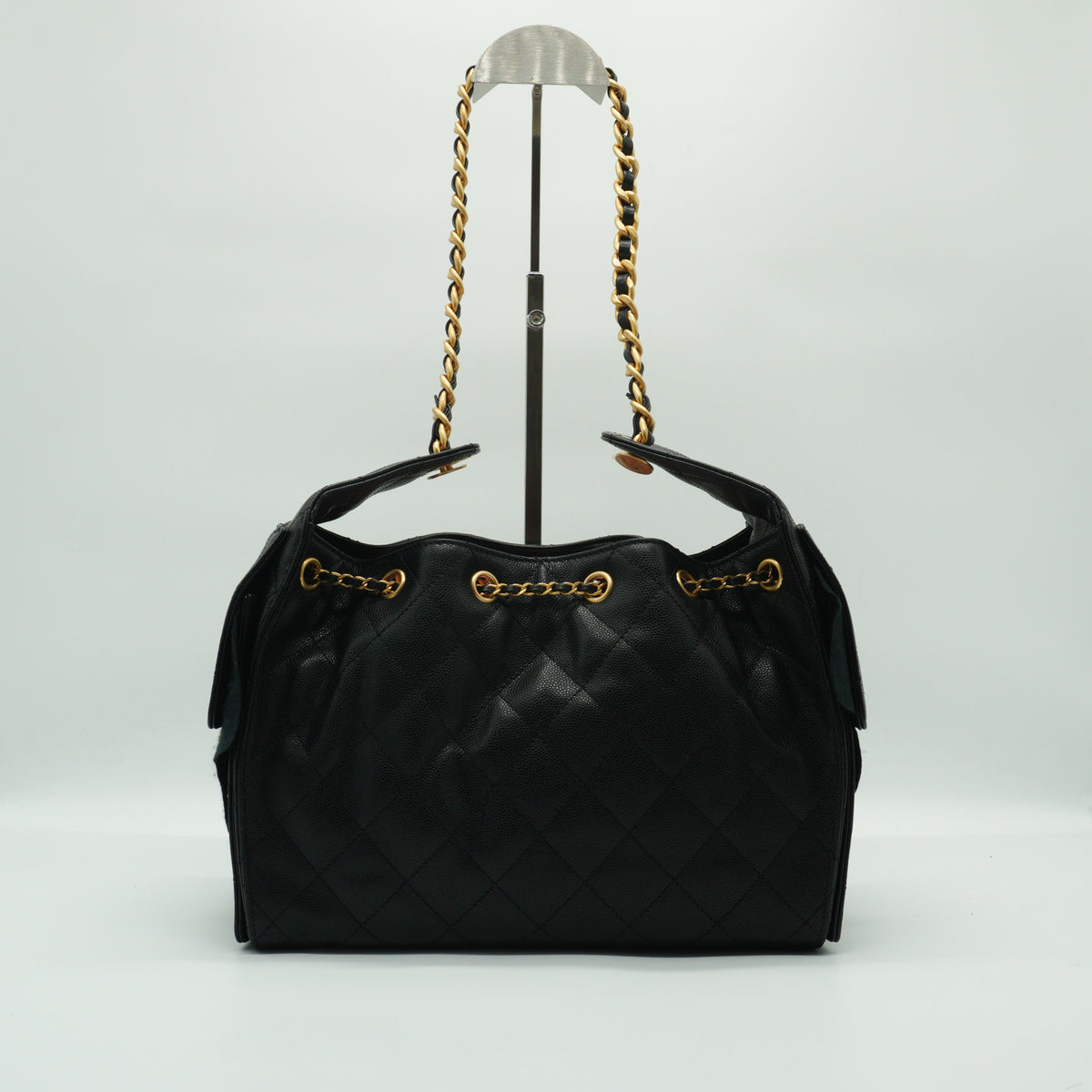 Chanel C25 Black GHW