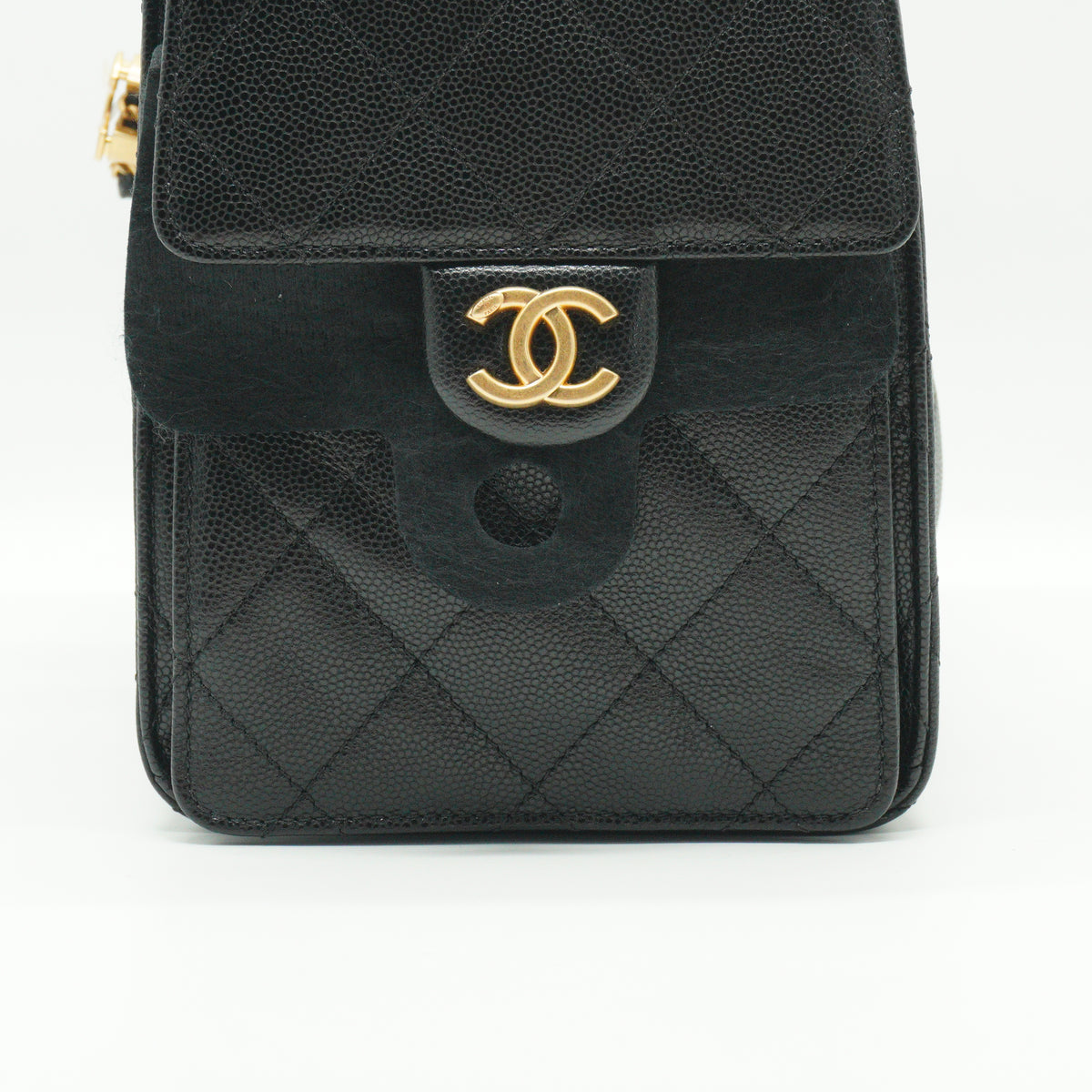 Chanel C25 Black GHW