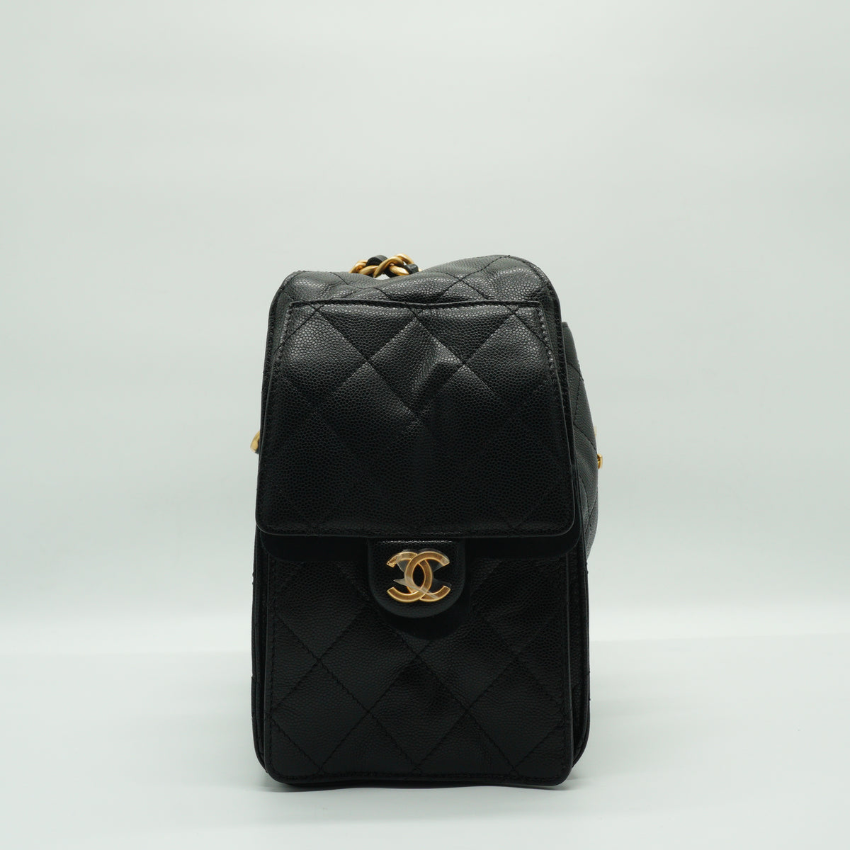 Chanel C25 Black GHW