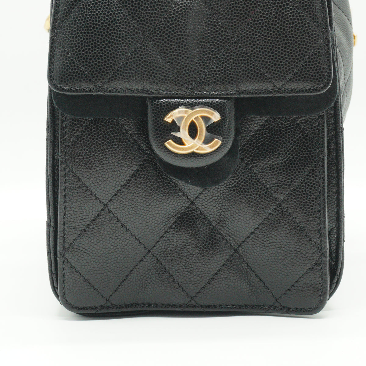 Chanel C25 Black GHW