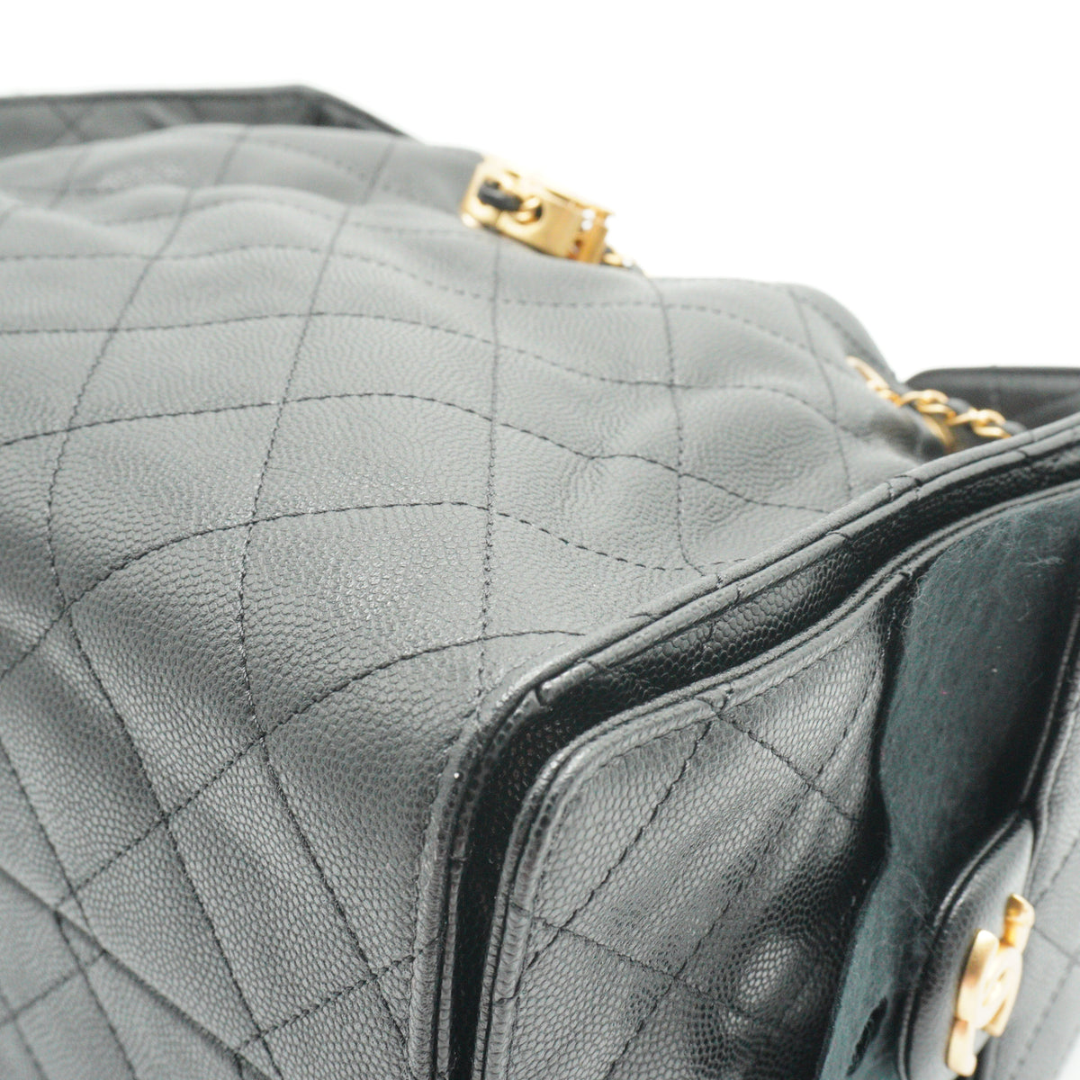 Chanel C25 Black GHW