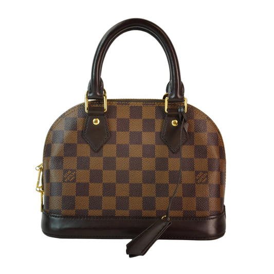 Louis Vuitton	Alma BB DE GHW (20x10x14)