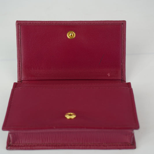 Prada Card Holder Gold-Tone
