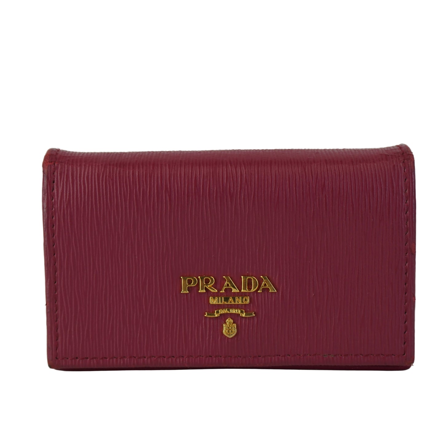 Prada Card Holder Gold-Tone