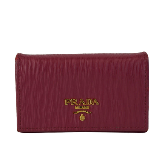 Prada Card Holder Gold-Tone