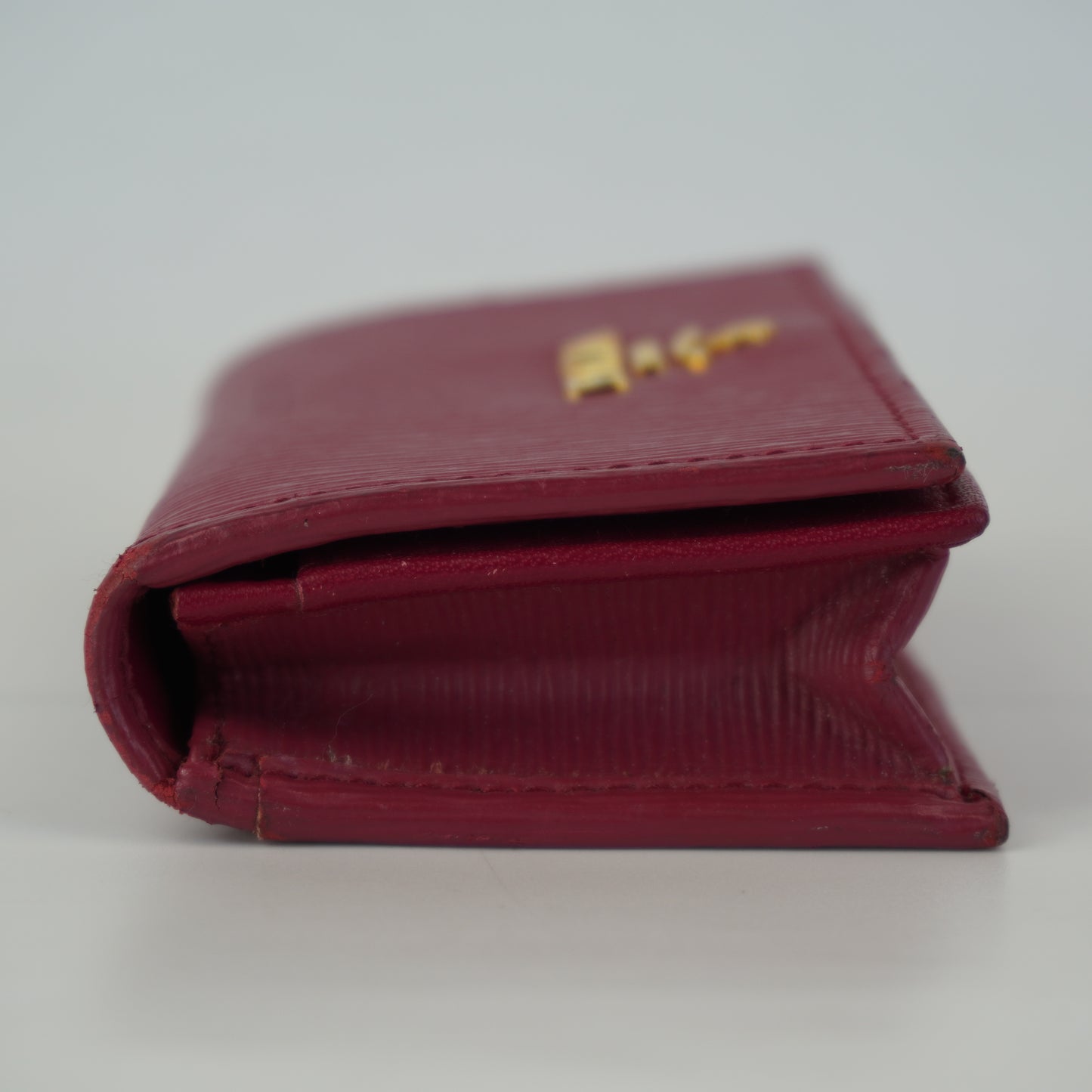 Prada Card Holder Gold-Tone