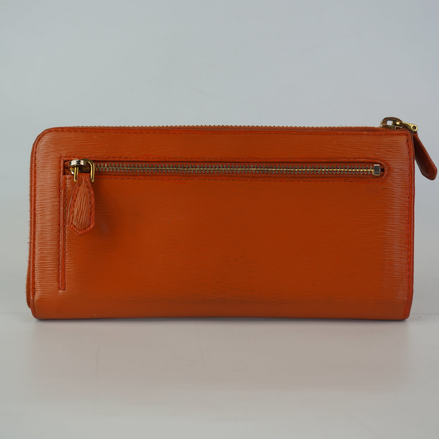 Prada SAFFIANO LEATHER WALLET ORANGE