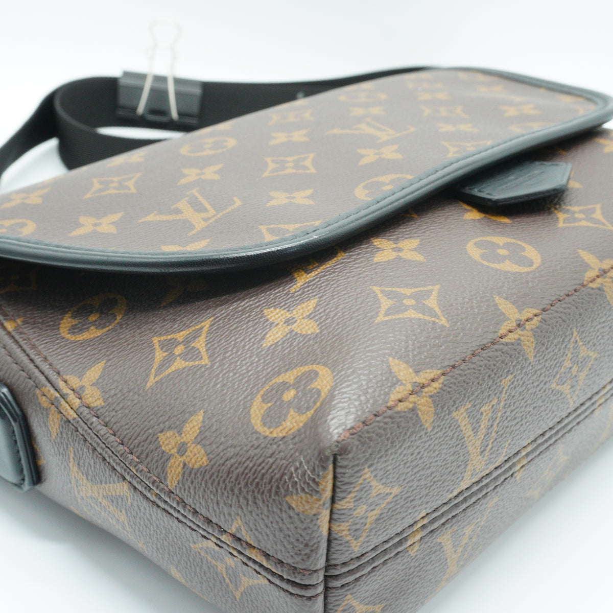 Louis Vuitton Macassar Magnetic Messenger Bag BHW Small