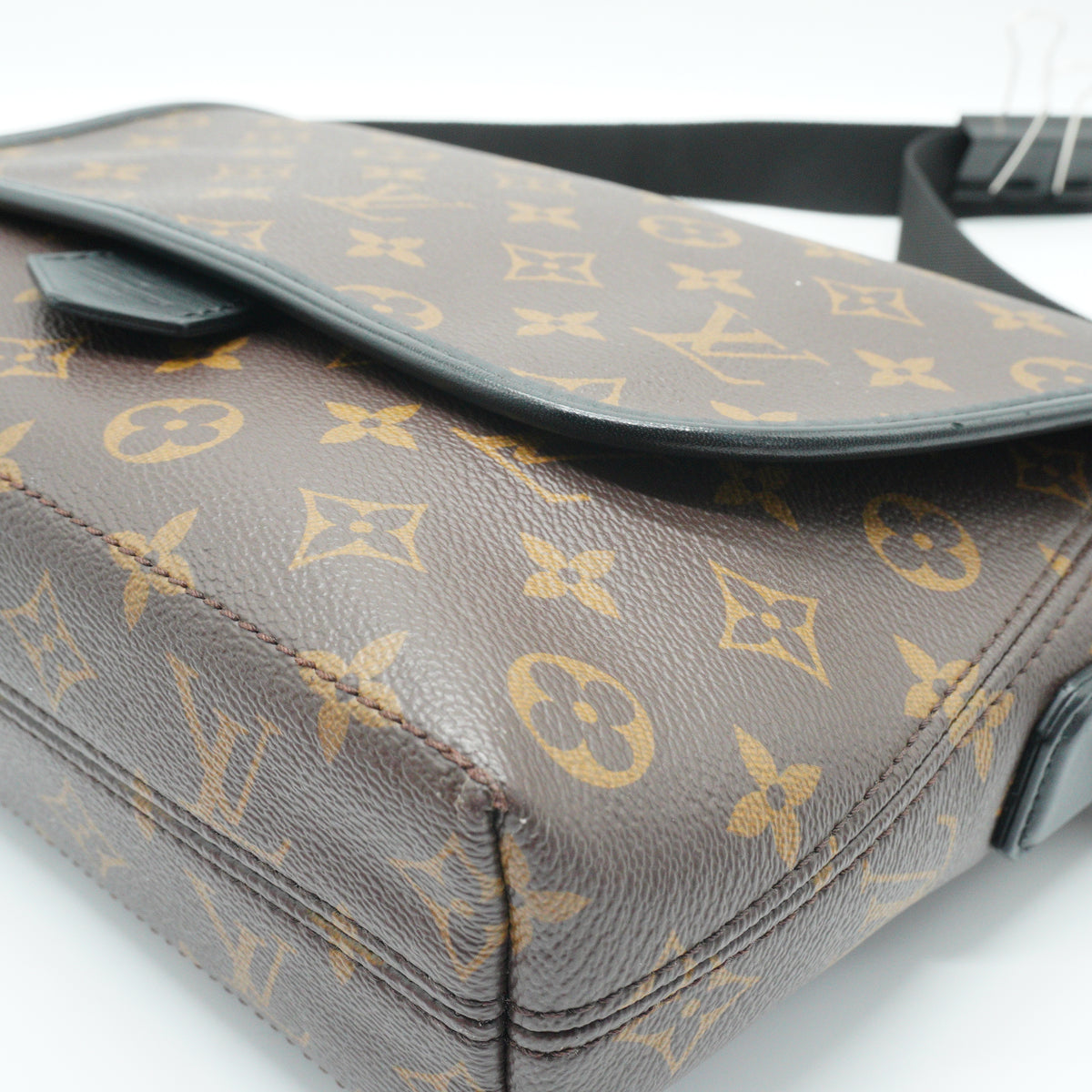 Louis Vuitton Macassar Magnetic Messenger Bag BHW Small