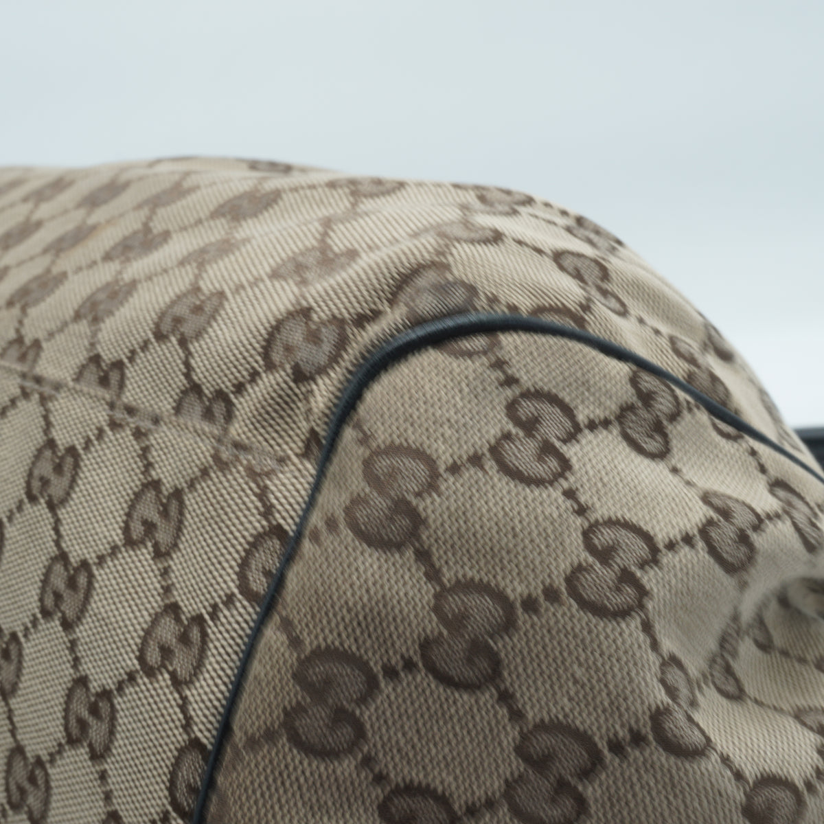 Gucci	Sukey Boston Canvas  Bag Large GHW