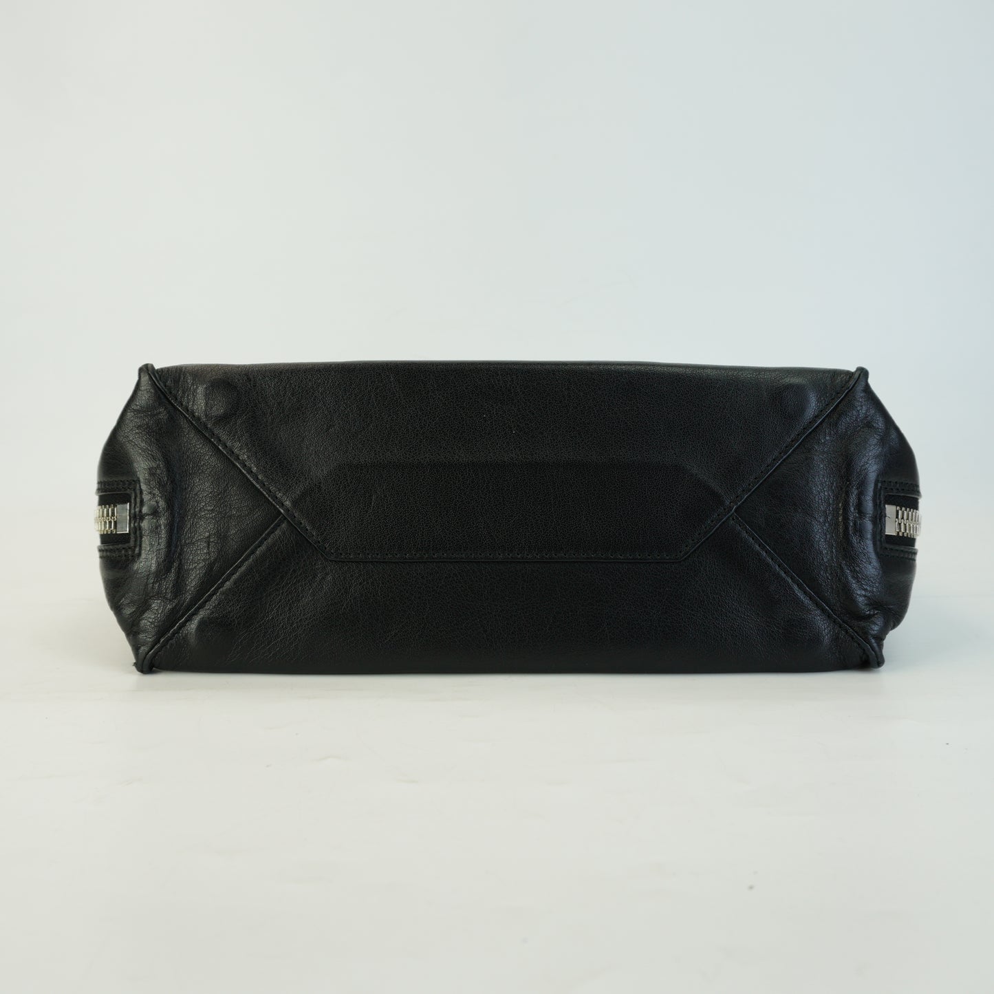 Balenciaga Papier  A6 Zip Black Medium SHW