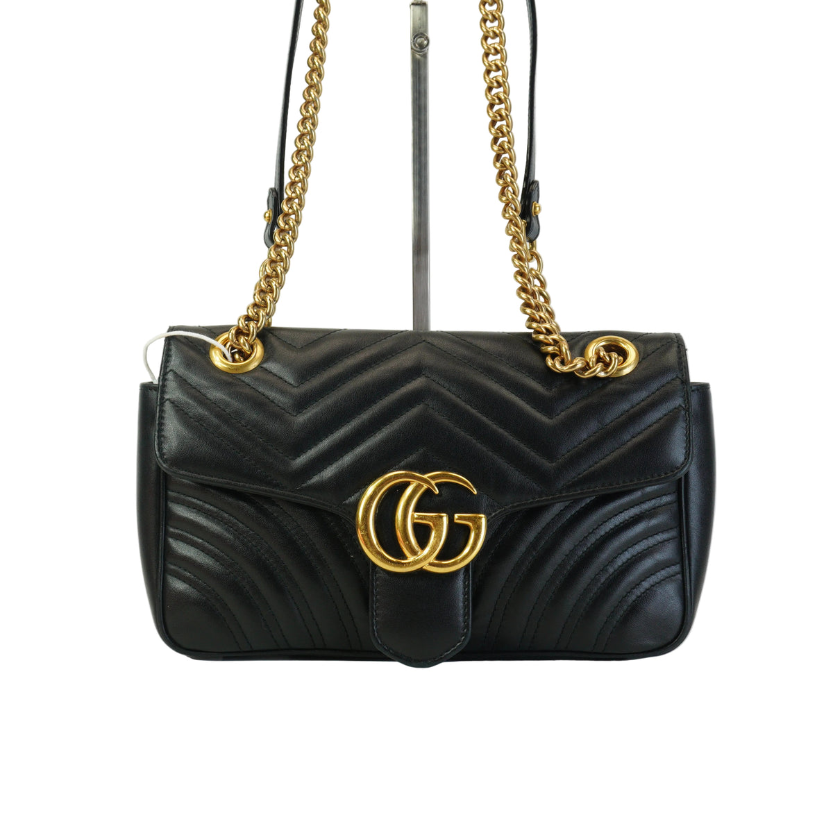 Gucci GG Marmont Matelasse Small Black GHW