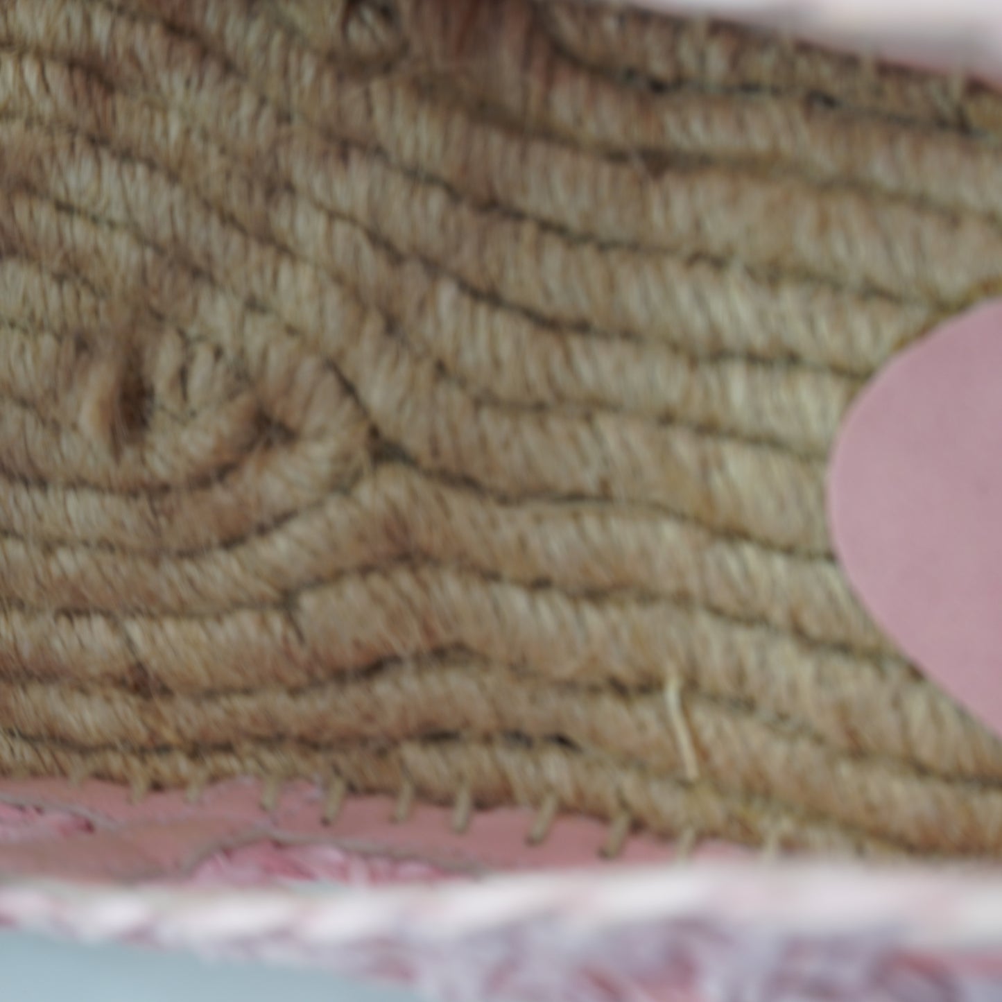 Miu Miu	Espadrille Pink Upper and Rope