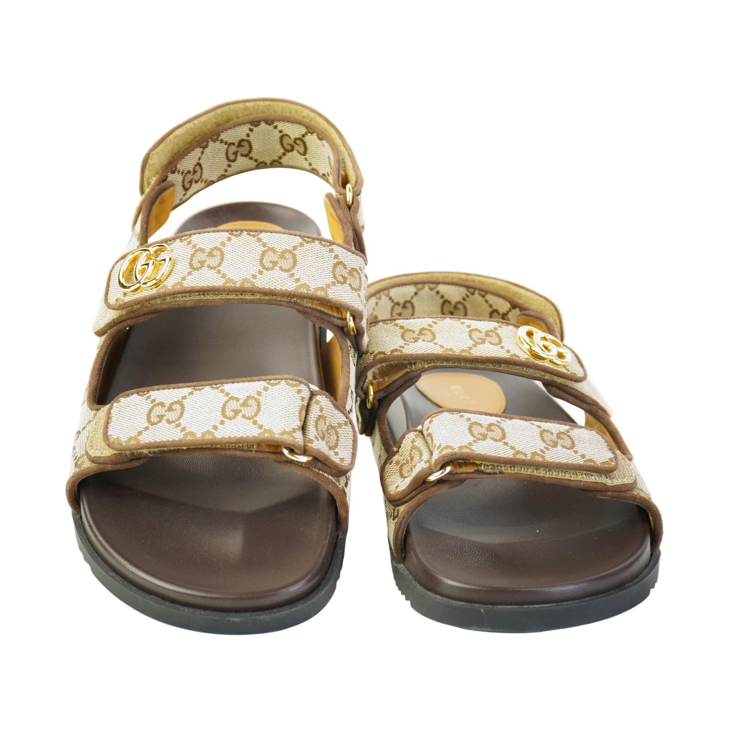 Gucci  GG Canvas Sling Back Sandals size 40