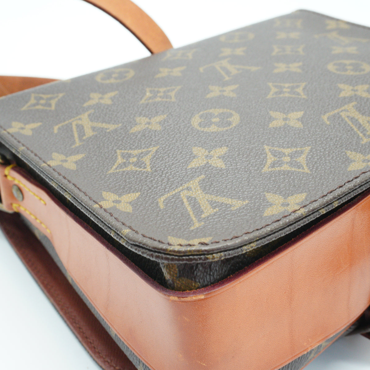 Louis Vuitton Cartouchiere Shoulder Bag Small GHW