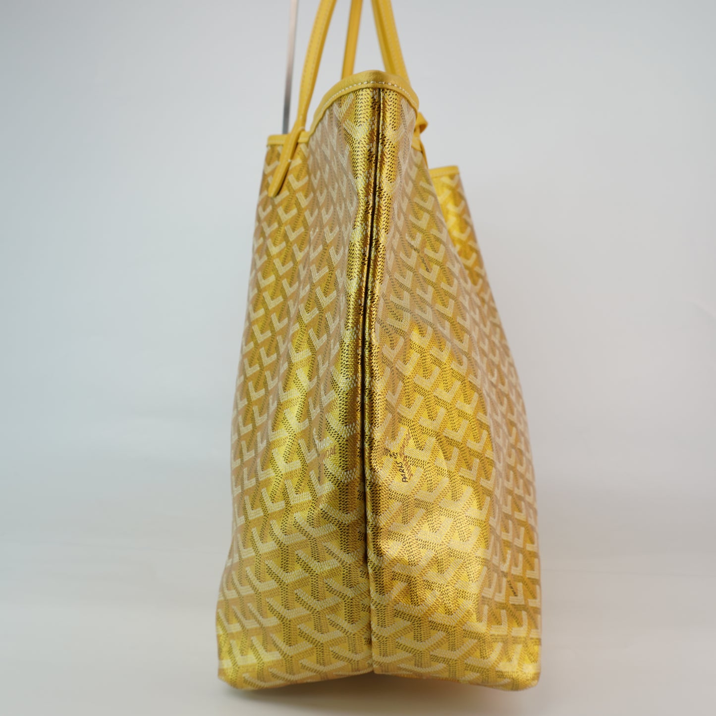 Goyard Saint Louis Gold Metallic GM Bag