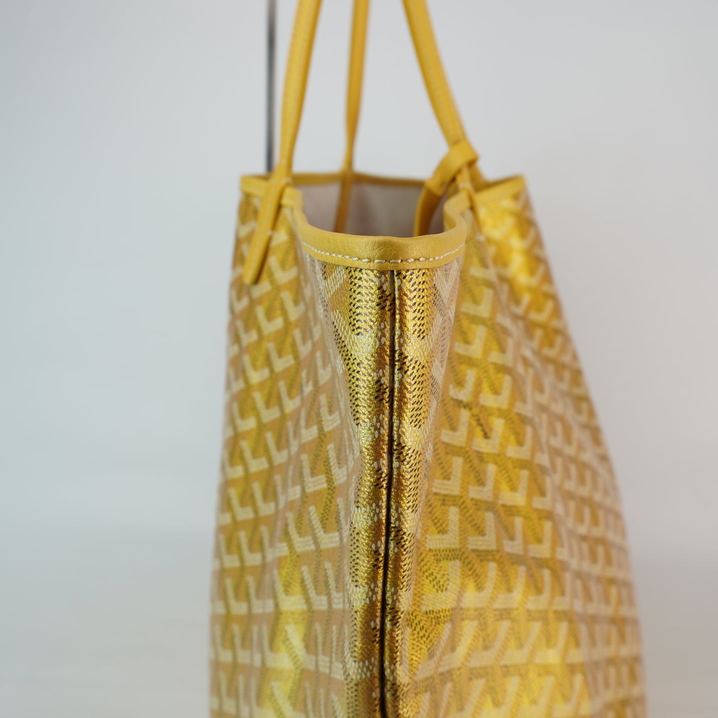 Goyard Saint Louis Gold Metallic GM Bag