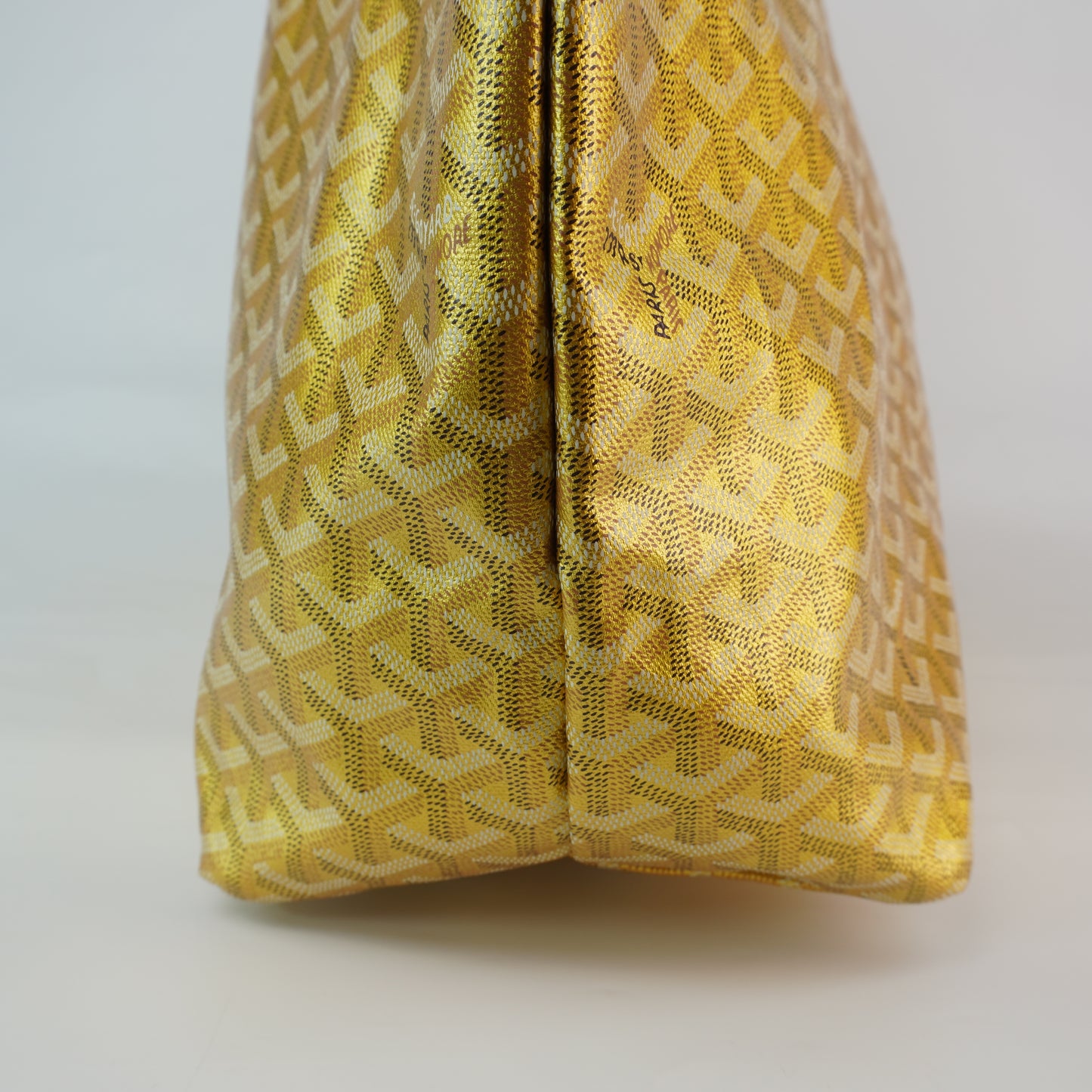 Goyard Saint Louis Gold Metallic GM Bag