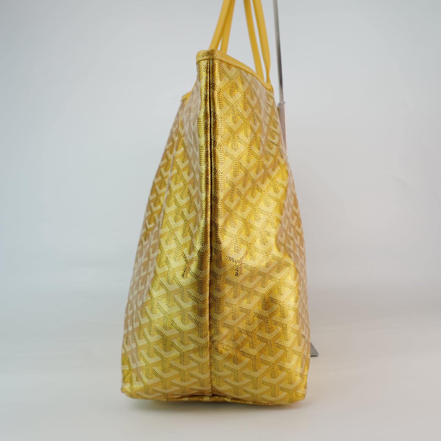 Goyard Saint Louis Gold Metallic GM Bag