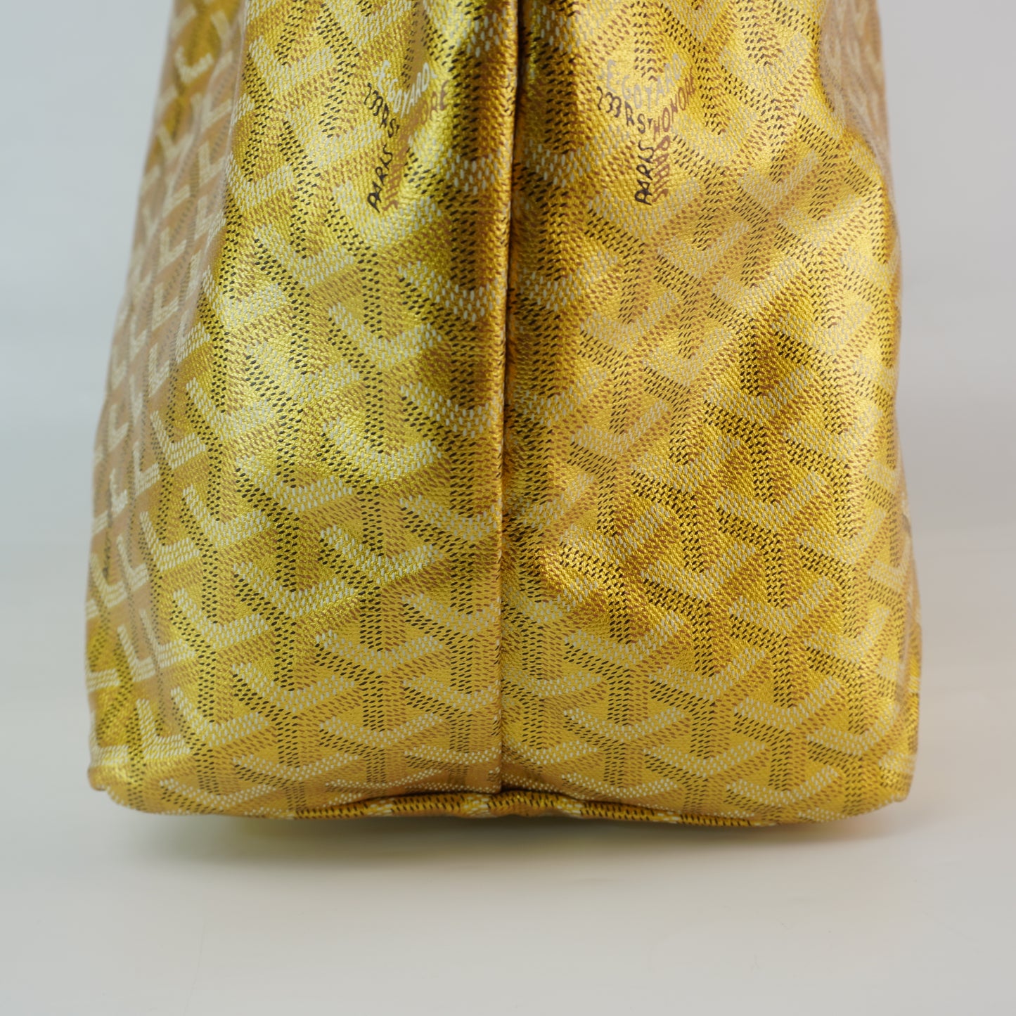 Goyard Saint Louis Gold Metallic GM Bag