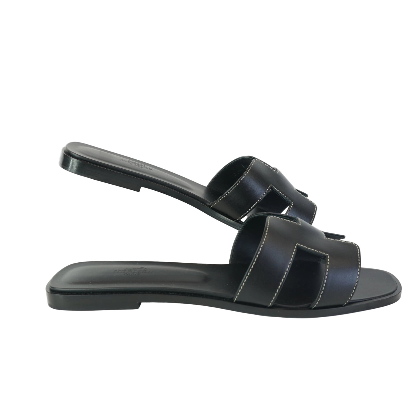 Hermes Oran sandals iconic H cut-out