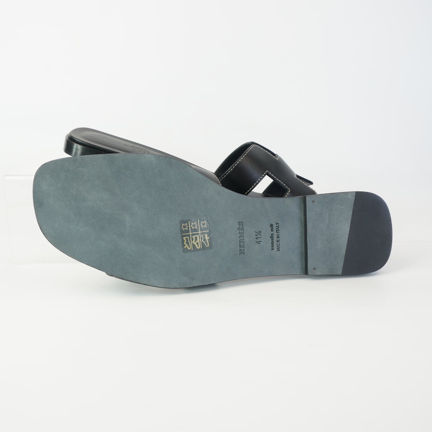 Hermes Oran sandals iconic H cut-out