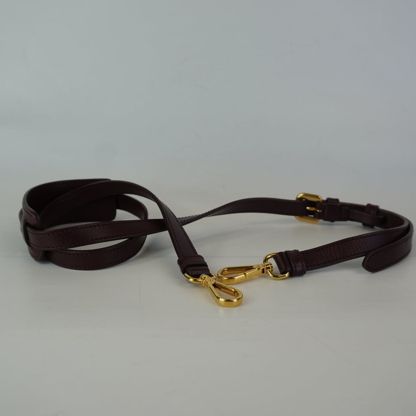 Prada Tessuto  Nylon Satchel Burgunndy