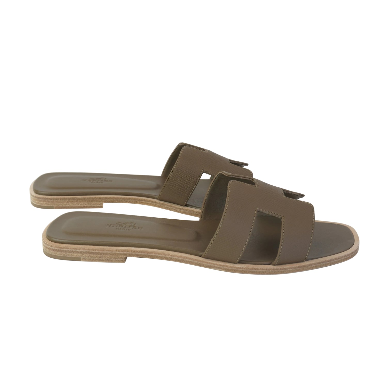 Hermes	Oran Sandals Etoupe