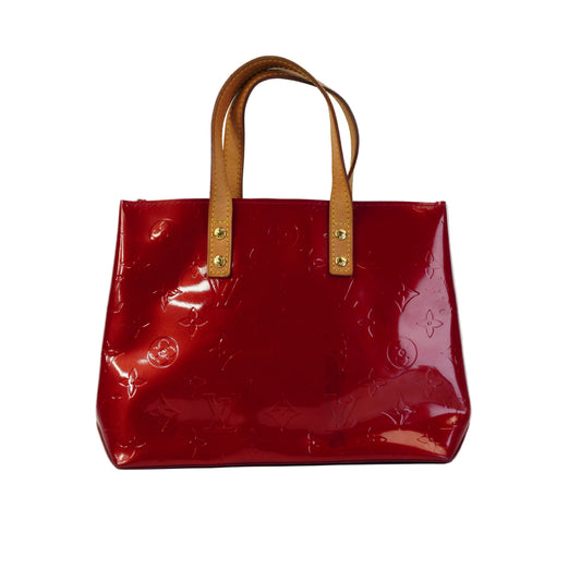 Louis Vuitton	Vernis Reade Patent Red GHW Small