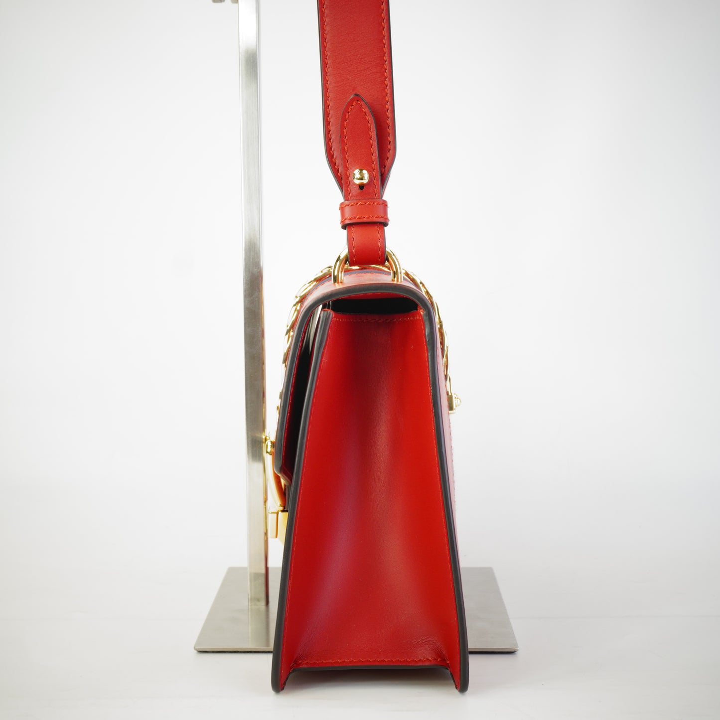 Gucci Sylvie Shoulder Red GHW