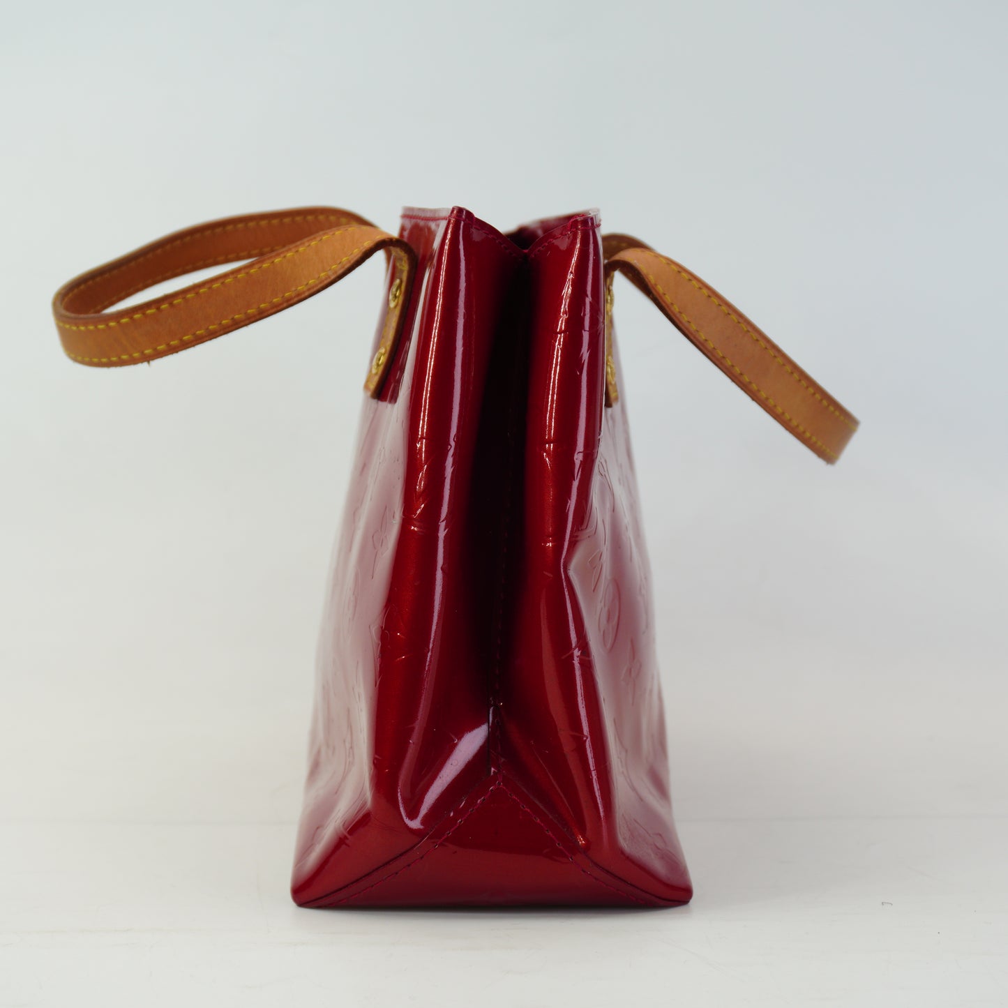 Louis Vuitton	Vernis Reade Patent Red GHW Small