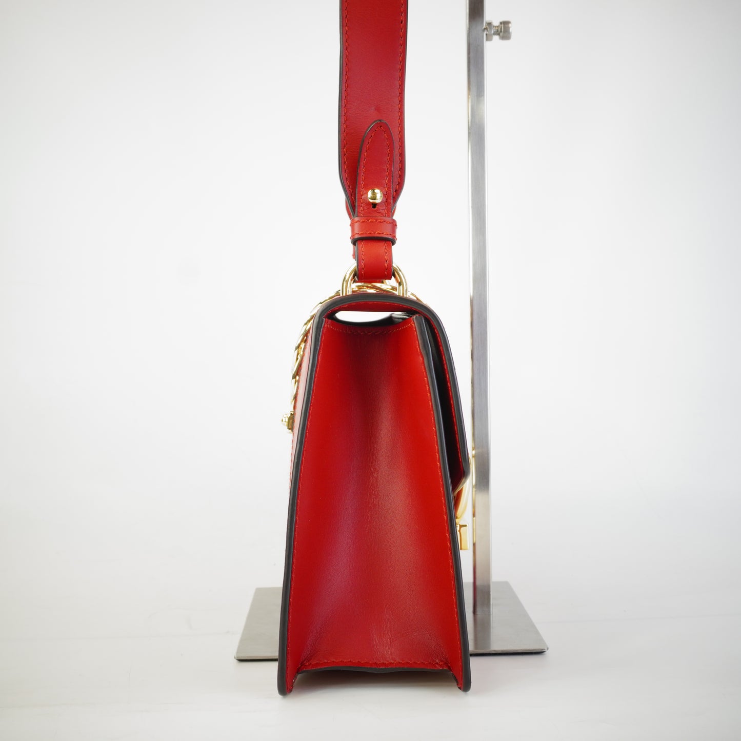 Gucci Sylvie Shoulder Red GHW