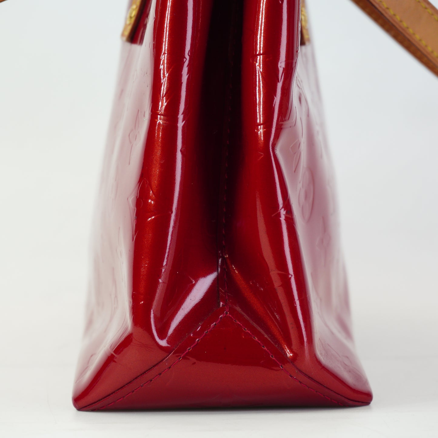 Louis Vuitton	Vernis Reade Patent Red GHW Small